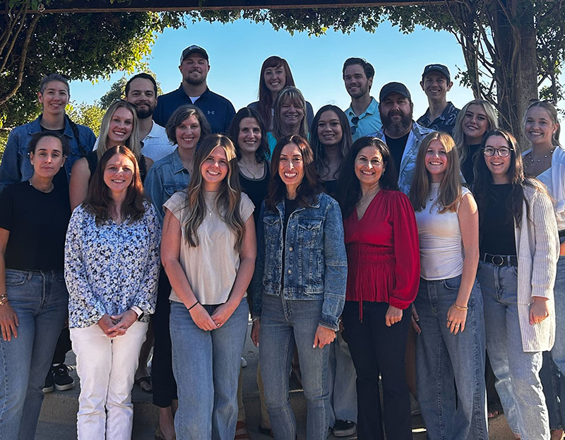 The extended Vine Digital Studio team at our annual meeting.